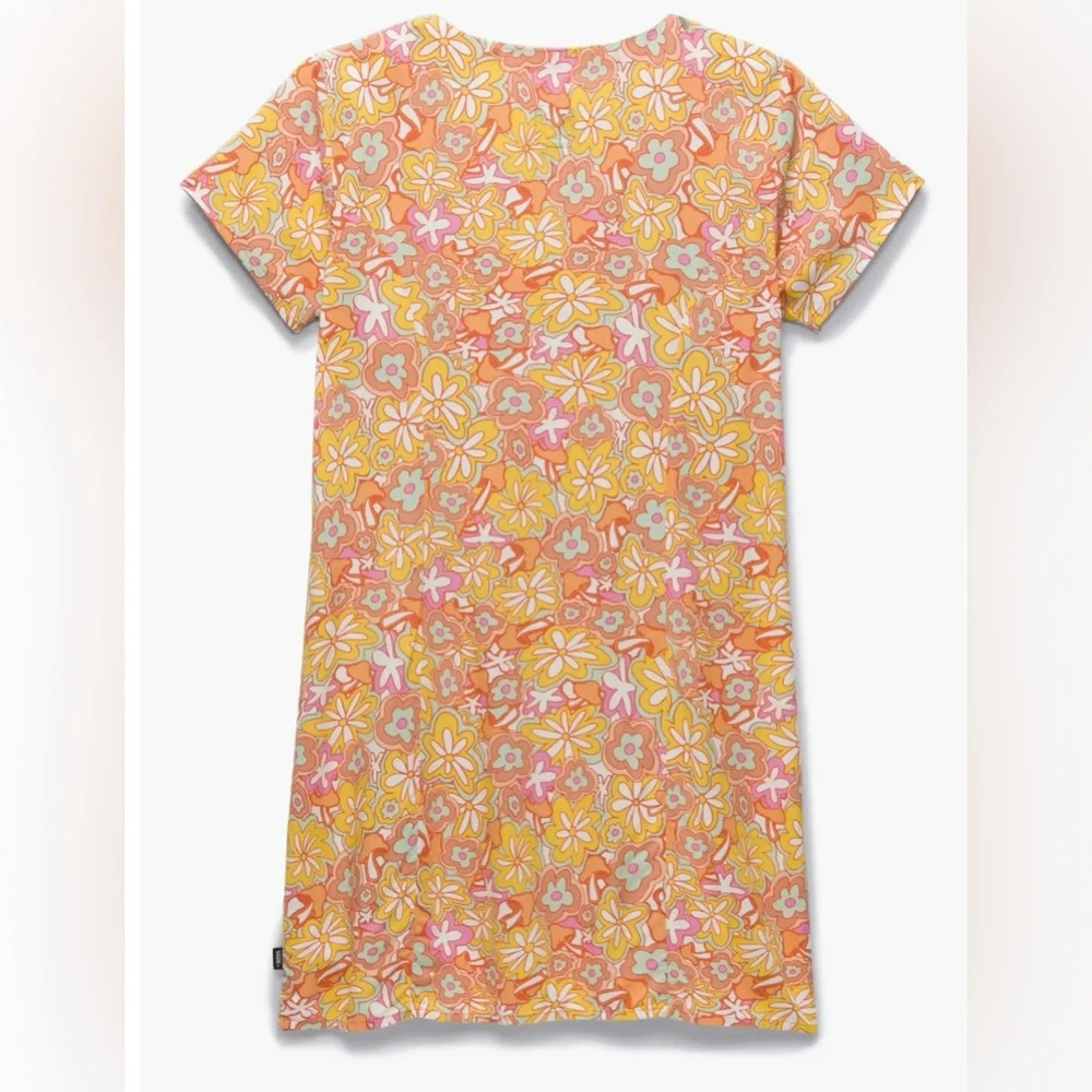 VANS Resort Floral Womens Short Dress - Picture 5 of 12